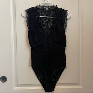 Black Lace Bodysuit